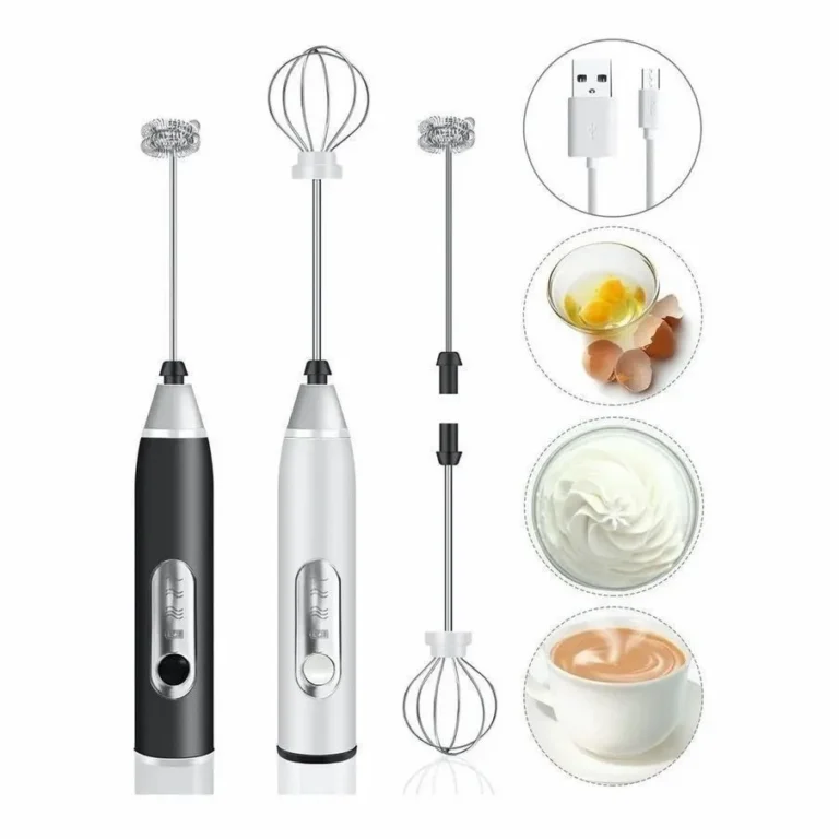 Batedor Misturador Mixer Elétrico para Bebidas Leite Café Clara de Ovo 2 em 1: O Equipamento de Cozinha Perfeito para Você!
