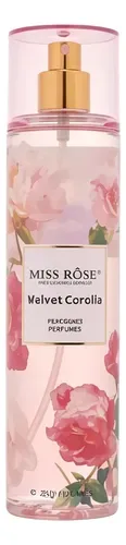 Body Splash Miss Rôse 250ml Colônia Frescor Feminilidade 250ml