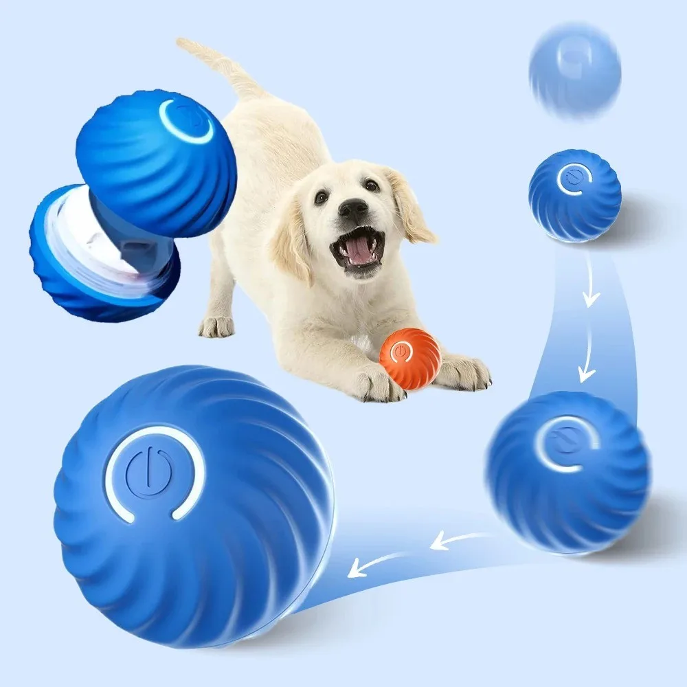Bola de Brinquedo Eletrônica Interativa para Animais de Estimação: O divertimento que seu pet merece!