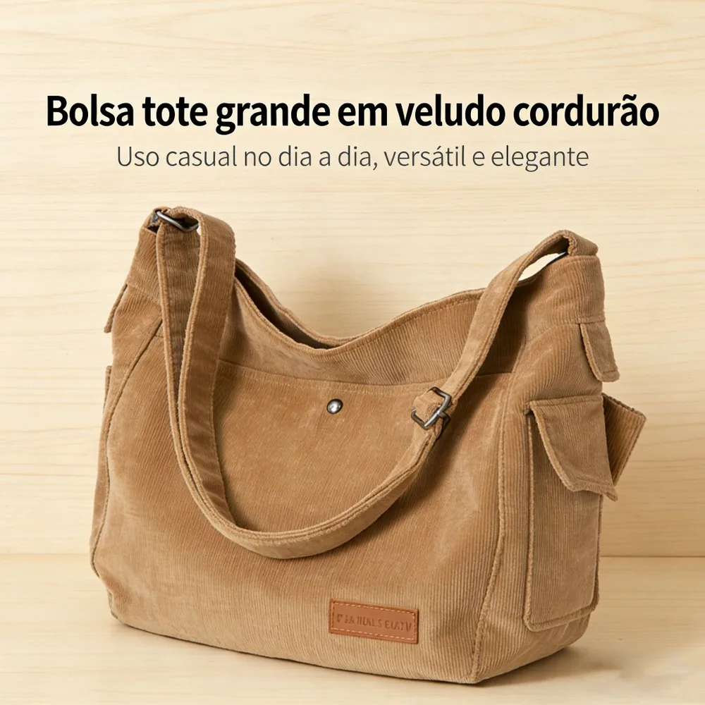 Bolsa De Moda Simples Ombro De Veludo Feminina Novo Estilo