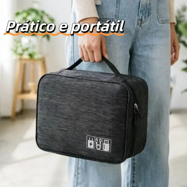 Bolsa Organizadora Multifuncional: O Must-Have para seus Acessórios Eletrônicos
