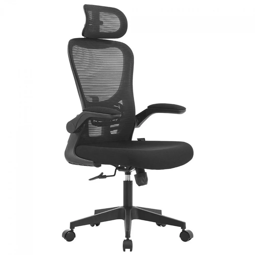 Cadeira De Escritório Dr. Office Handy V2, Mesh, Preta, DR-CH-HV2R1DBF