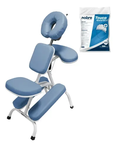 Cadeira Quick Massage Legno Brinde Protetor P/ Rosto / Touca