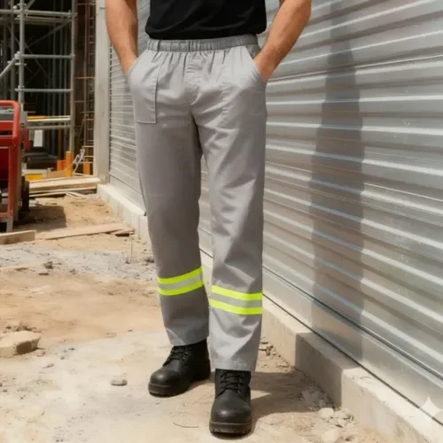 Calça Brim Pesado Reforçada Entre Pernas Trabalho Empresa