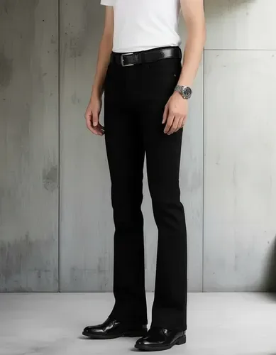Calça Jeans Masculina Larga,