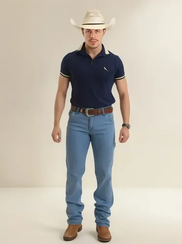 Calca Jeans Masculina Moda Country