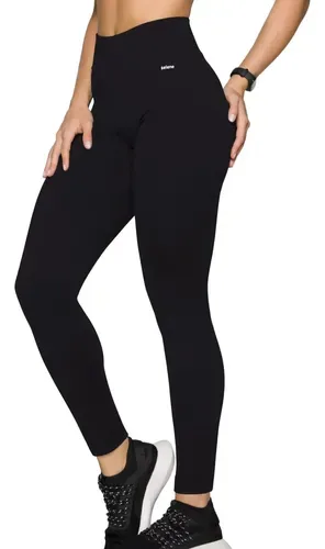 Calça Legging Zero Transparência Fitness Cintura Alta Selene
