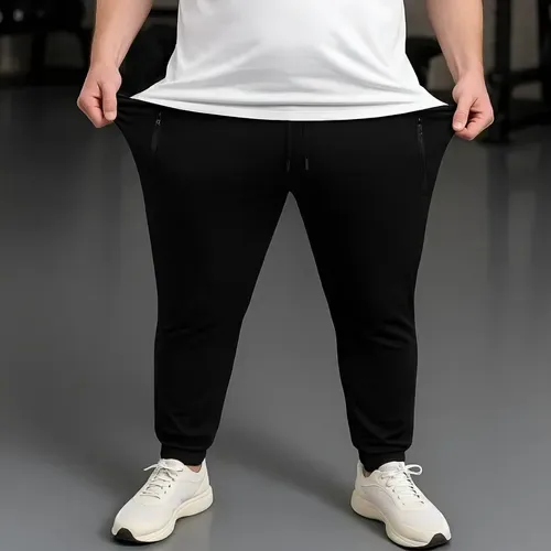 Calça Masculina Esportiva Academia Slim Treino Plus Size