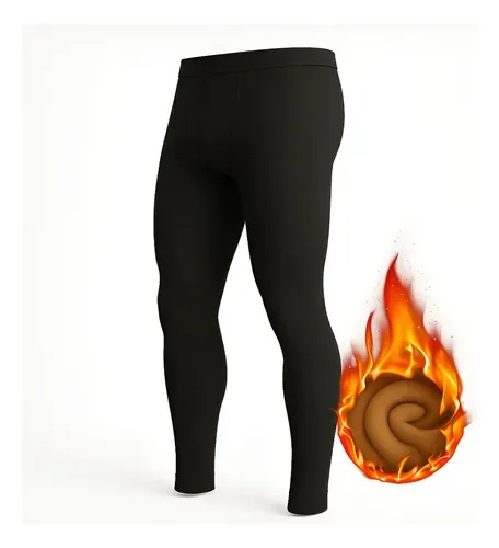 Calça Térmica Flanelada Segunda Pele Inverno Resistente Água