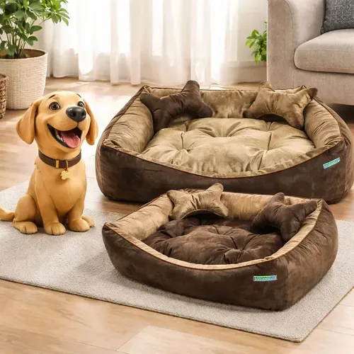 Cama Caminha Pet Luxo Com Travesseiro P Cachorro Karppovet