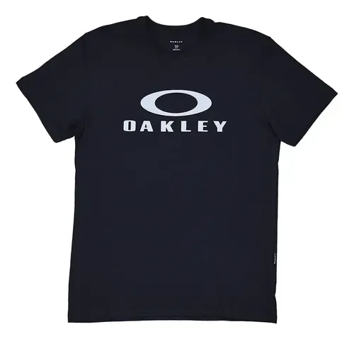 Camisa Masculina Oakley Logotipo O-bark Tee Blackout