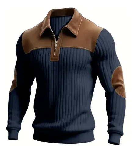 Camisa Polo Pana Masculina Manga Longa