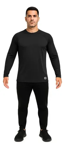 Camisa Térmica Masculina Dryfit Anti Suor Proteção Uv50