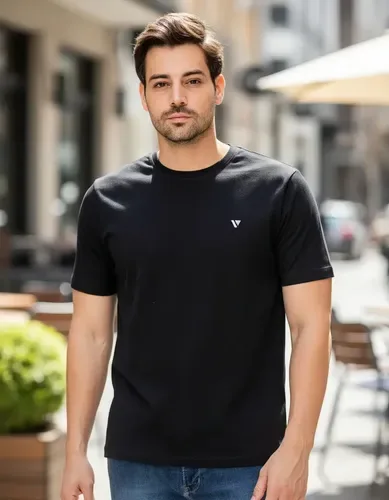 Camiseta Masculina Camisas Slim Voker 100% Algodão Atacado