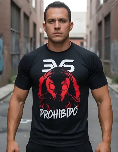 Camiseta Prohibido - Linha Fitness 3vs