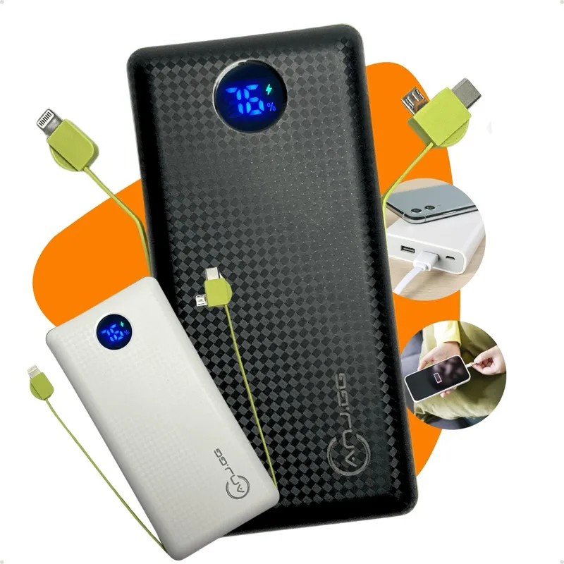 Carregador Portátil Turbo 20000mah: O Companheiro Perfeito para Viagens Longas