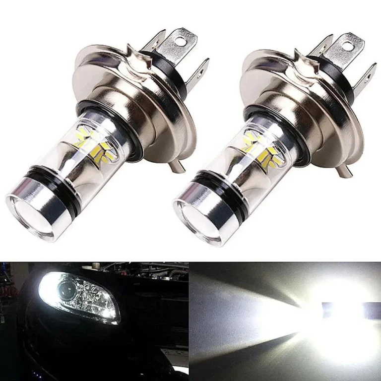 Carro H4 H7 8000K Feixe 20-LED Luz De Nevoeiro Condução DRL Lâmpada Branca Para Acessório Do Automóvel - A Melhor Opção para Iluminação de Carro