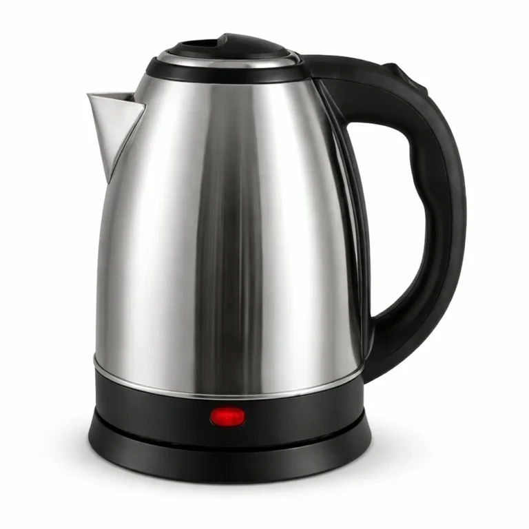 Chaleira Elétrica Inox 1,8L 220V Conferir voltagem de sua regiao Base 360° Desligamento Automático Rápida