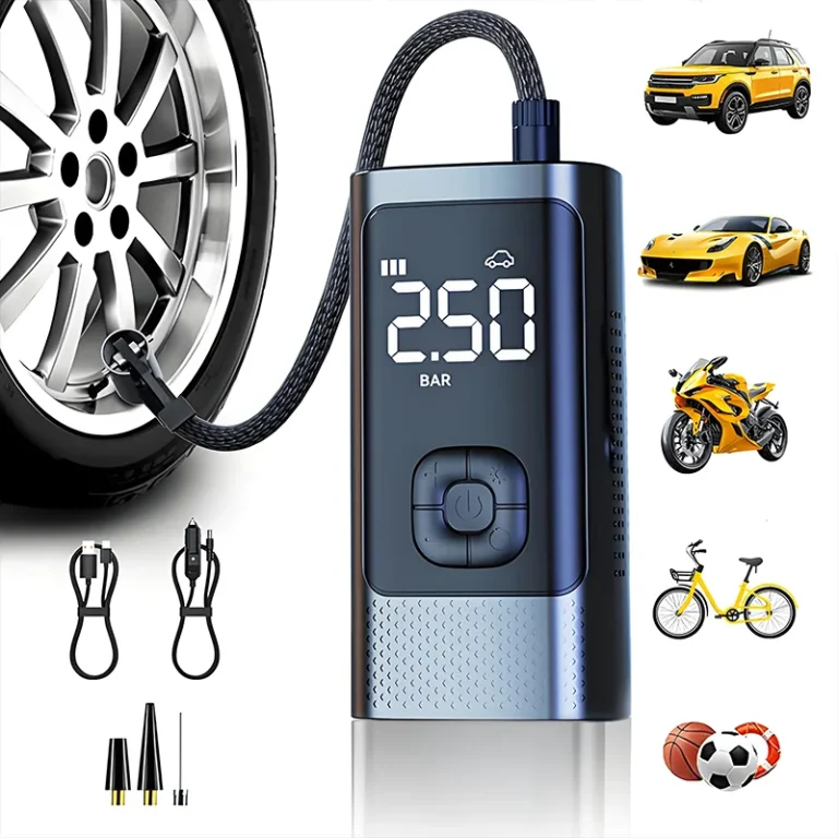 Compressor de Ar Portátil: O Accessório de Viagem Essencial para Carro, Moto e Bike