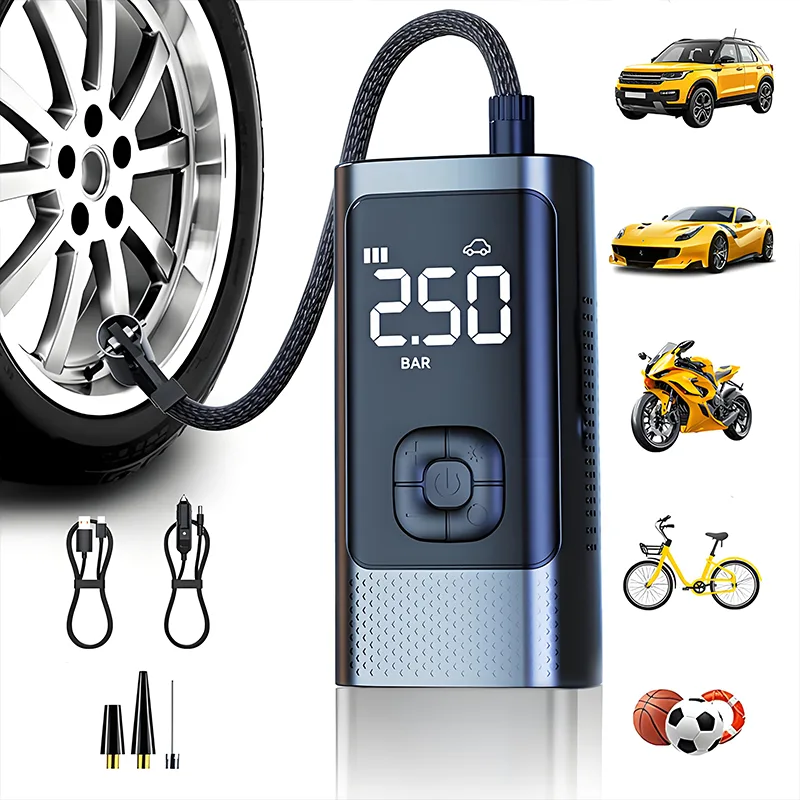 Compressor de Ar Portátil: O Accessório de Viagem Essencial para Carro, Moto e Bike