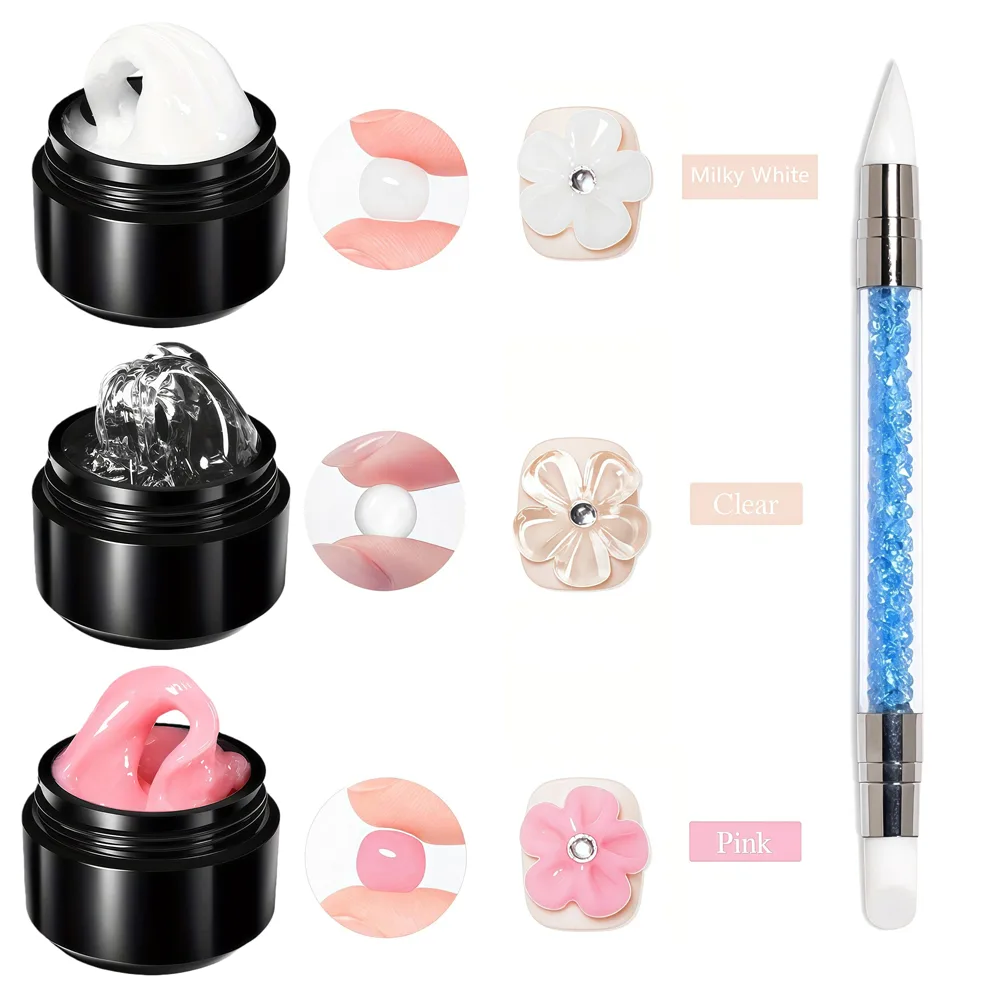 Conjunto de Gel Sólido Antiderrapante para Unhas: O Melhor Investimento para os Amantes de Beleza