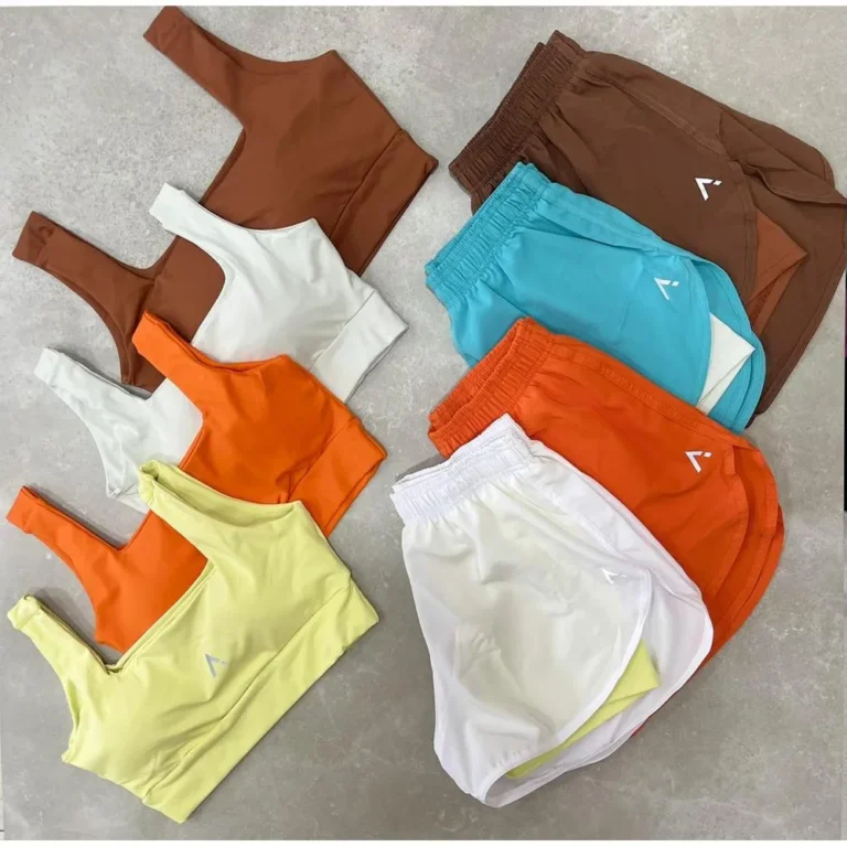 Conjunto Short Duplo Tactel Poliamida Fitness Academia Treino: O Must-Have para Seus Treinos