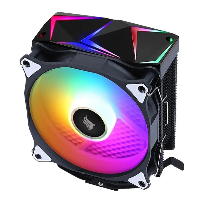 Cooler Para Processador Pichau Falcon, ARGB, 120mm, Preto, PG-FLCARGB-BK01