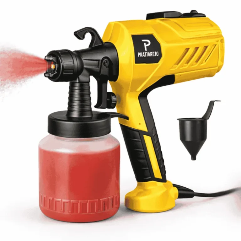 Descubra a Pistola Elétrica Para Pintura Pulverizador de Tinta com Bico e Compressor 450w - O Melhor Amigo do Pintor