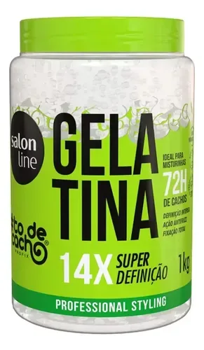 Descubra o Gelatina #todecacho Super Definição Salon Line 1 Kg - O Secreto para Unhas Perfeitas!