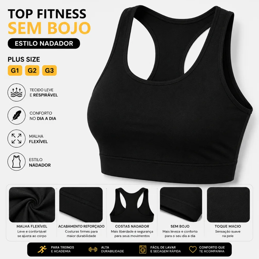 Descubra o Melhor Conjunto de Treino para Plus Size: Top Plus Size Fitness Suplex
