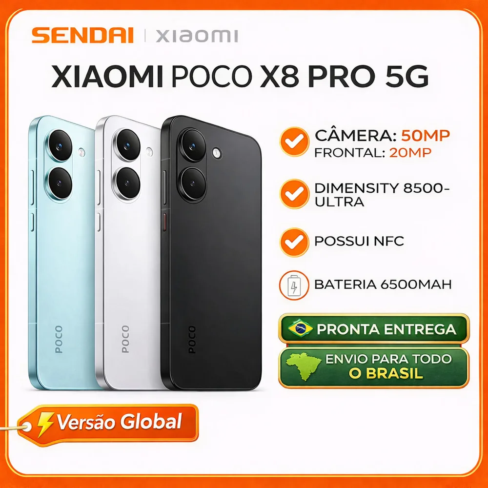 Descubra o Poder do Celular Smartphone Xiaomi Poco X8 Pro 5G: Uma Revolução no Mundo dos Smartphones
