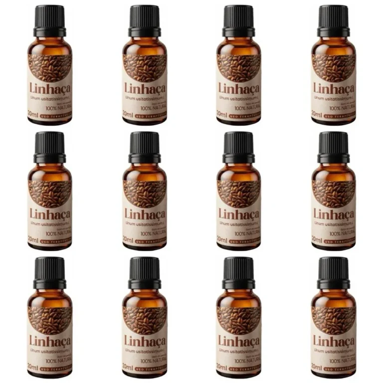 Descubra o Poder do Óleo de Linhaça para a Sua Beleza: 12x Óleo de Linhaça BioSencia 20ml