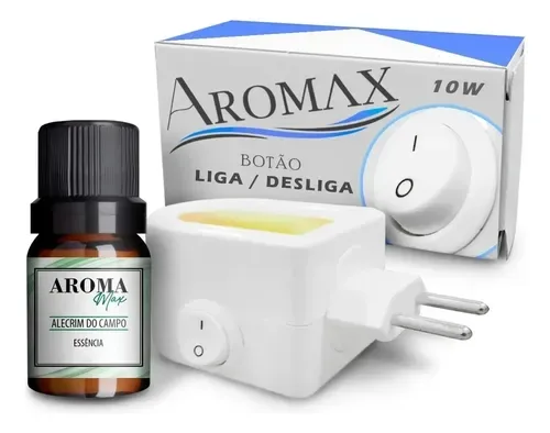 Difusor De Ambiente Eletrico Oleos Essenciais Essência 10ml