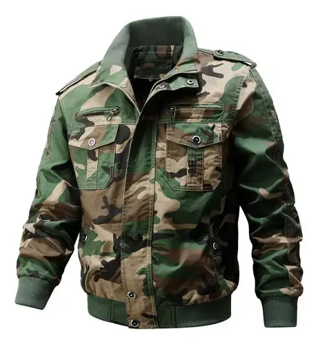 E Jaqueta Militar Tática Masculina