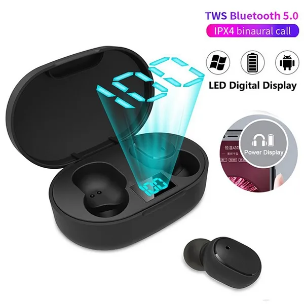 E6S Fones De Ouvido TWS Sem Fio: O Som Perfeito para Você