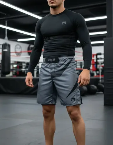 Fightshort Venum Wild Force Grey