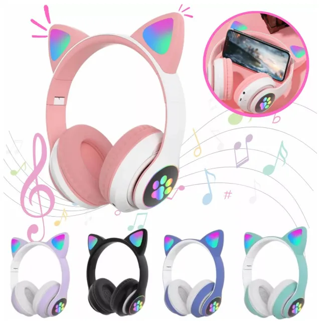 Fone Bluetooth Infantil Orelha Gatinho com LED – Review Completa e Por Que Você Deve Comprar Agora