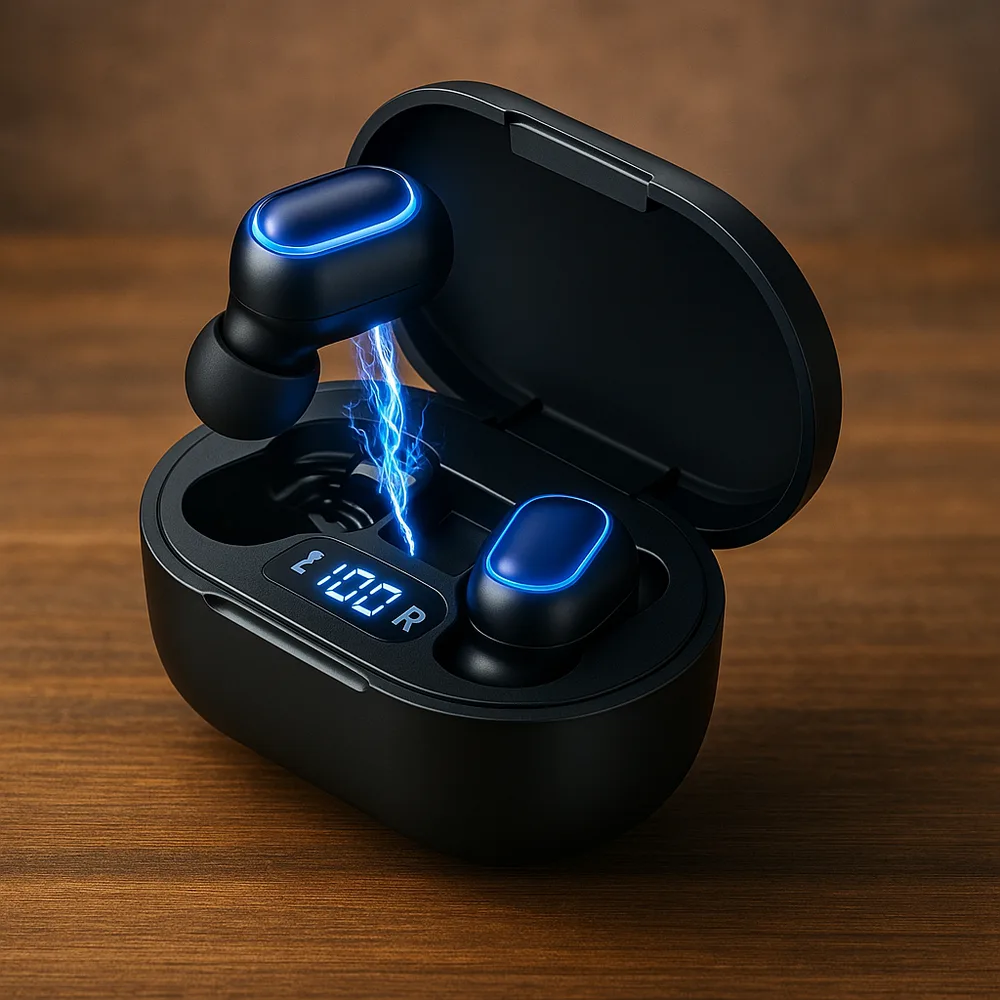 Fone de Ouvido Bluetooth Sem Fio TWS Pro Premium: O Melhor Companheiro para Academia e Corrida
