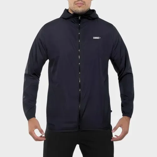 Jaqueta Corta Vento Masculina Ultra Leve Basic Fitness Slim