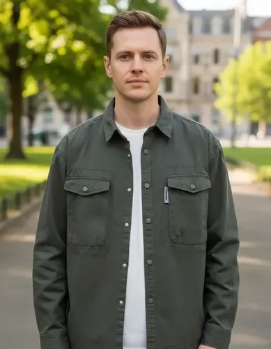 Jaqueta De Camisa Jeans Masculina Emolly & Ye
