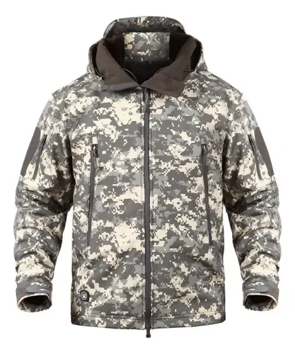 Jaqueta Militar Tática Camuflada Masculina
