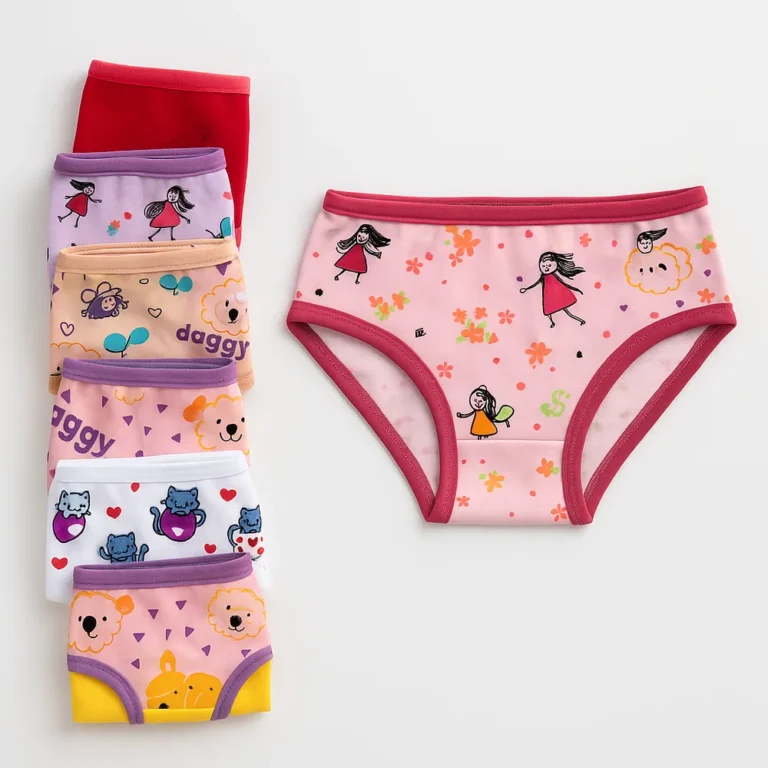 KIT 3, 6 e 9 Calcinha Feminina Tanga Infantil Juvenil Algodão Macio - O Must-Have para a Moda Infantil!