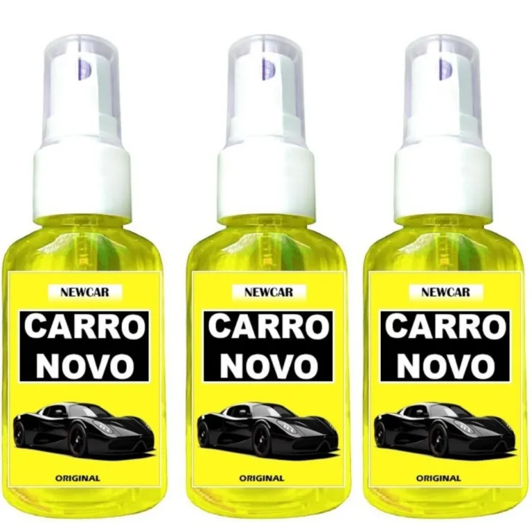 Kit 3 Cheirinho CARRO NOVO Spray Automotivo para Carro Aromatizante de Qualidade Concentrado NEWCAR: O Melhor Para Deixar Seu Carro com o Cheiro de Novo!