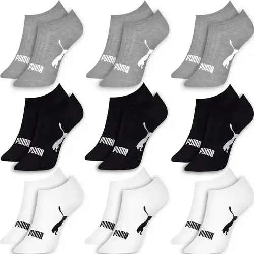 Kit 9 Pares Meias Puma Sapatilha Soquete Invisível Original