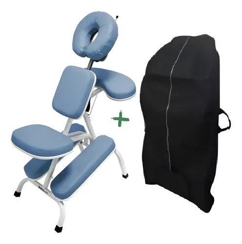 Kit Cadeira Quick Massage Legno Dobrável Shiatsu Mais Bolsa