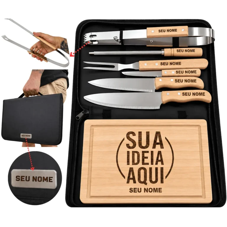 Kit Churrasco Personalizado: O Presente Perfeito para os Amantes de Churrasco