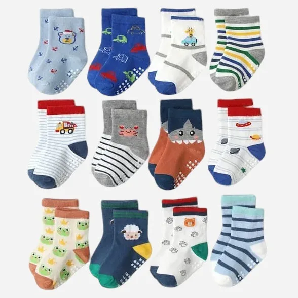 Kit de Meias para Bebês: O Melhor Presente para os Pequenos!
