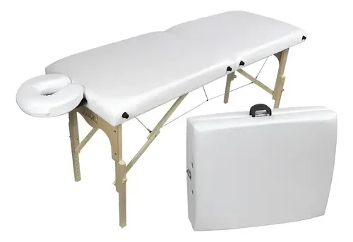 Maca Portátil Com Regulagem De Altura Para Massagem