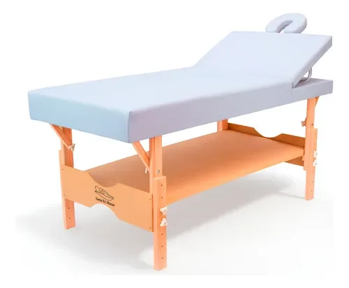 Maca Reclinável Fixa Massagem Spa 80cm Altura Regulável