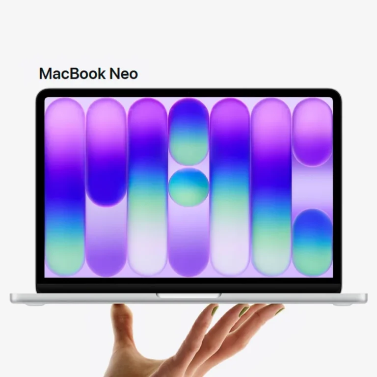 MacBook Neo Apple 13" Chip A18 Pro CPU de 6 núcleos GPU de 5 núcleos 8GB RAM 256GB Nota Fiscal